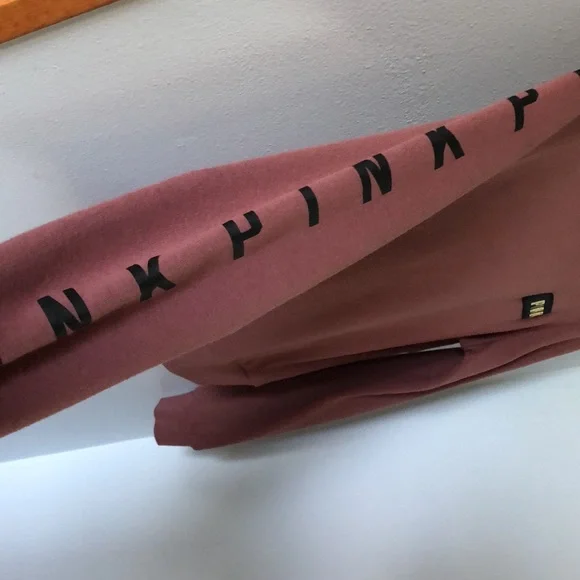 PINK Victoria's Secret Mauve Pullover Hoodie Sweater - Picture 5 of 7